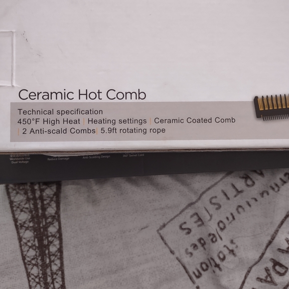 Dan Technology Anti-Scald mini ceramic hot comb - Picture 6 of 7